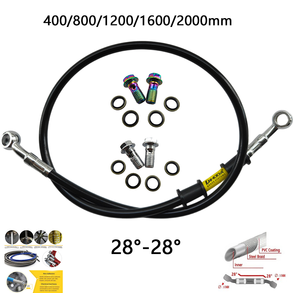 Braided Line - 28 ° -28 ° Set di