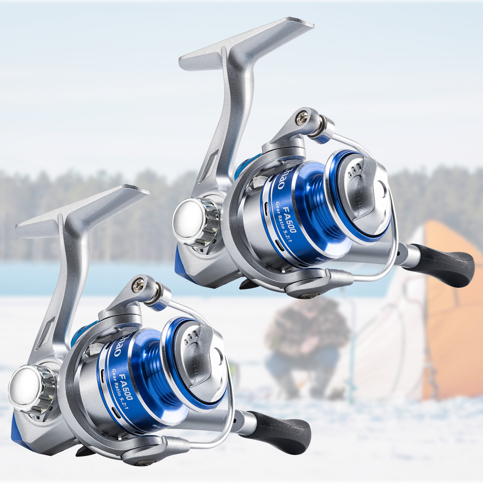 Ice Fishing Line - Nuovi Mulinelli Goture per Pesca sul