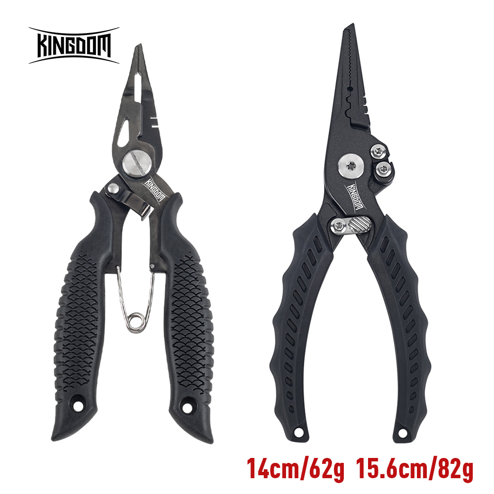Fishing Line Cutter - Kingdom Pinze da pesca Multifunzionale Anello
