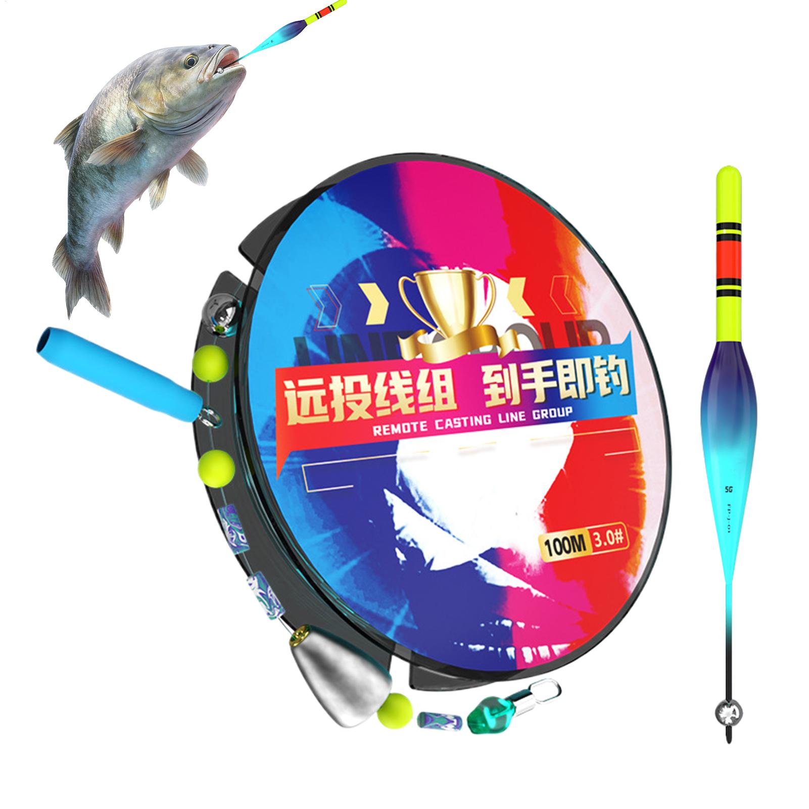 Saltwater Line - Kit di pesca con bobber automatico