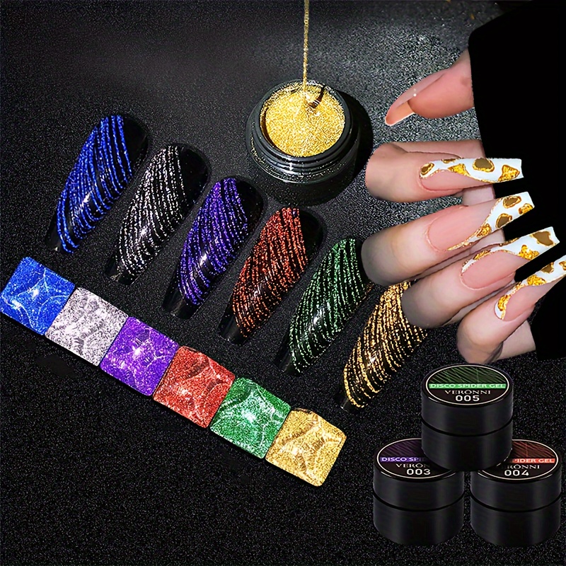 Copolymer Line - Gel ragno a 6 colori, nuovo