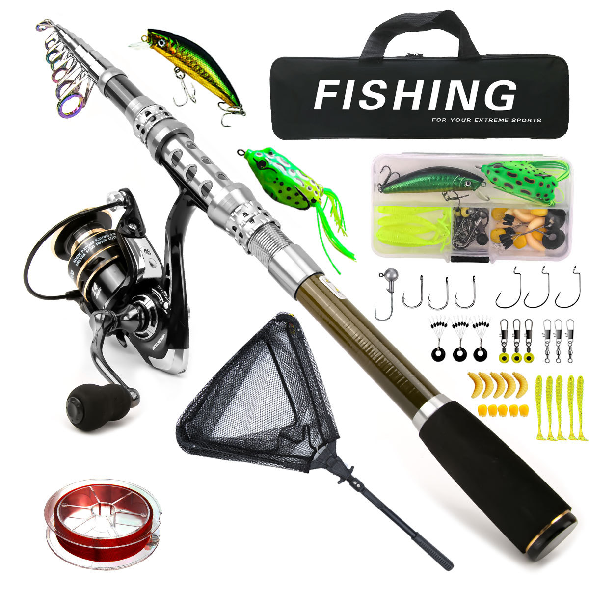 Freshwater Line - Set di ruote per canna da
