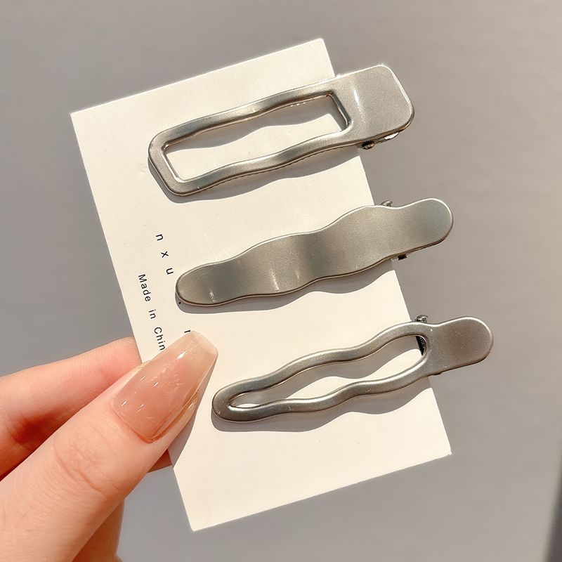 Tippet Line - Fermaglio per capelli in argento opaco