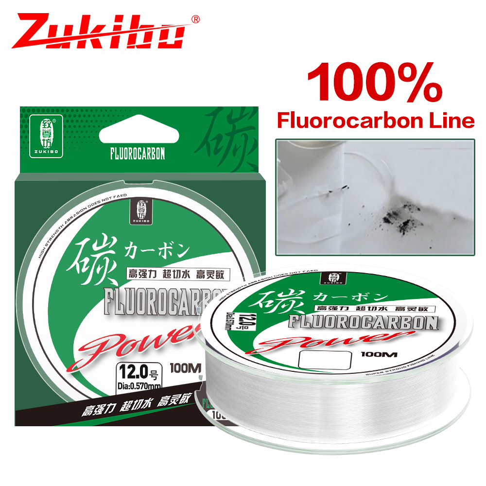 ZUKIBO 50m 100m 100% Fluorocar - Fluorocarbon Line recensione e prezzo