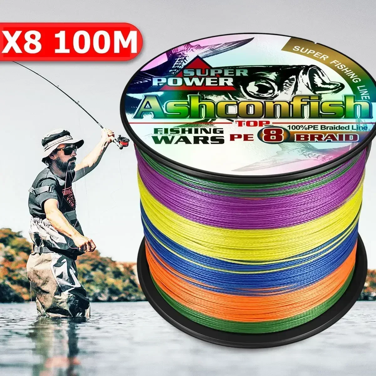 Ashconfish X8 Aggiornamento Tr - Ice Fishing Line recensione e prezzo