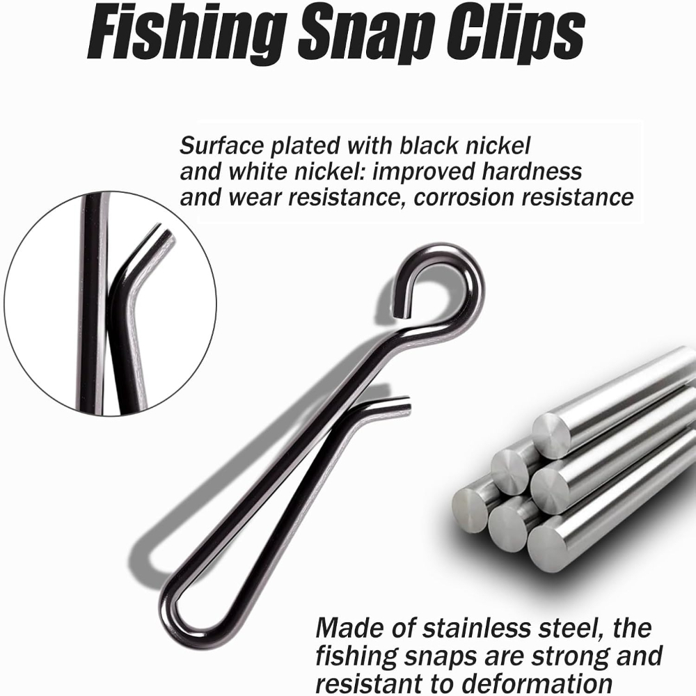 100 Pezzi Clip a Sgancio Rapid - Saltwater Line recensione e prezzo