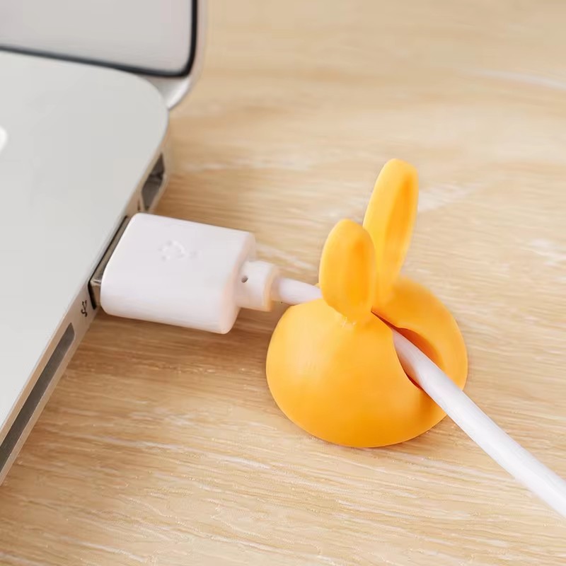 Cute Rabbit Ear Cable Manager  - Tippet Line recensione e prezzo