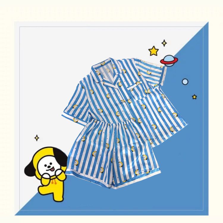 Set Estivo Unisex BT21: T-shir - Tippet Line recensione e prezzo