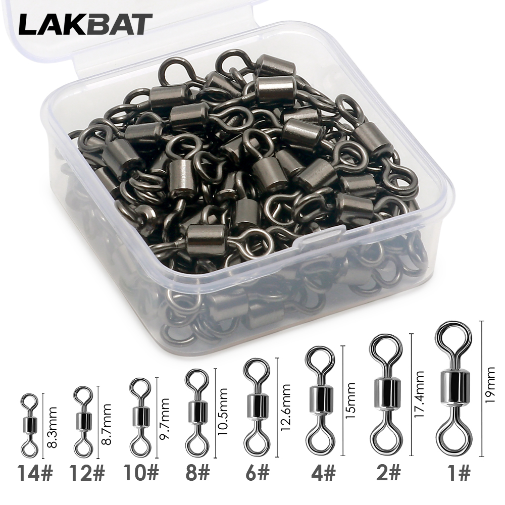 100 Pezzi Connettori Girevoli  - Fishing Line Box recensione e prezzo