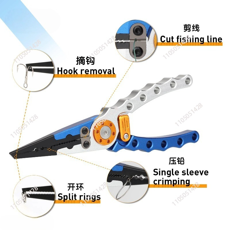 Pinze da Pesca in Alluminio, M - Fishing Line Cutter recensione e prezzo