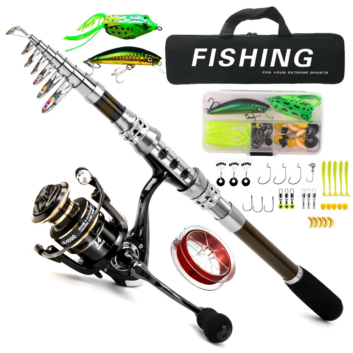 Set di ruote per canna da pesc - Freshwater Line recensione e prezzo