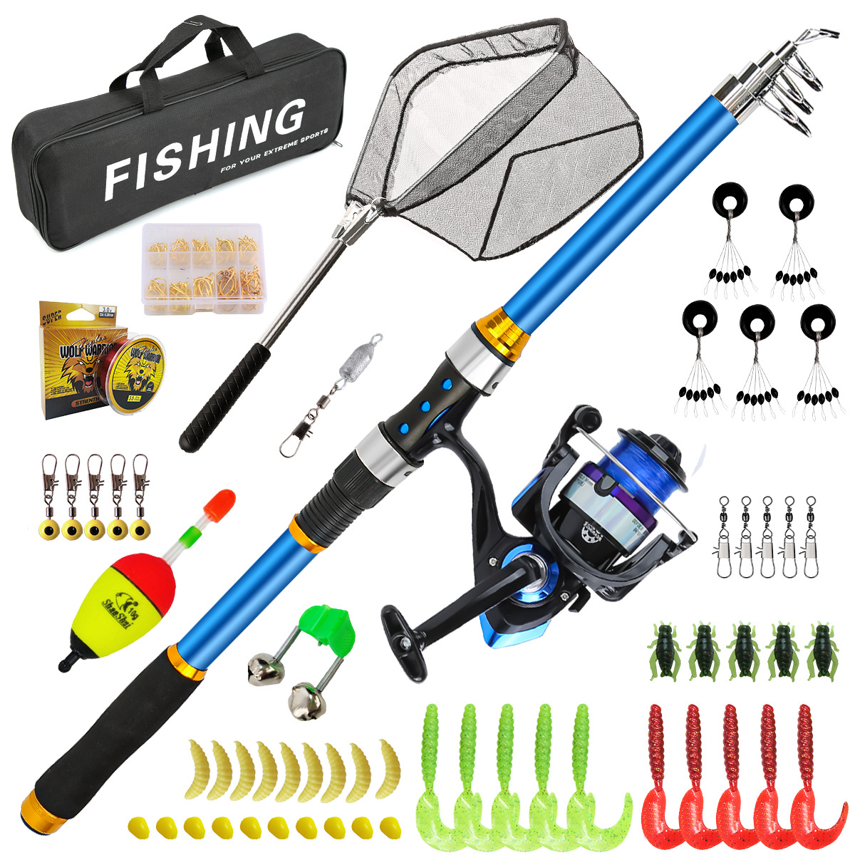 Set di canne da pesca telescop - Freshwater Line recensione e prezzo