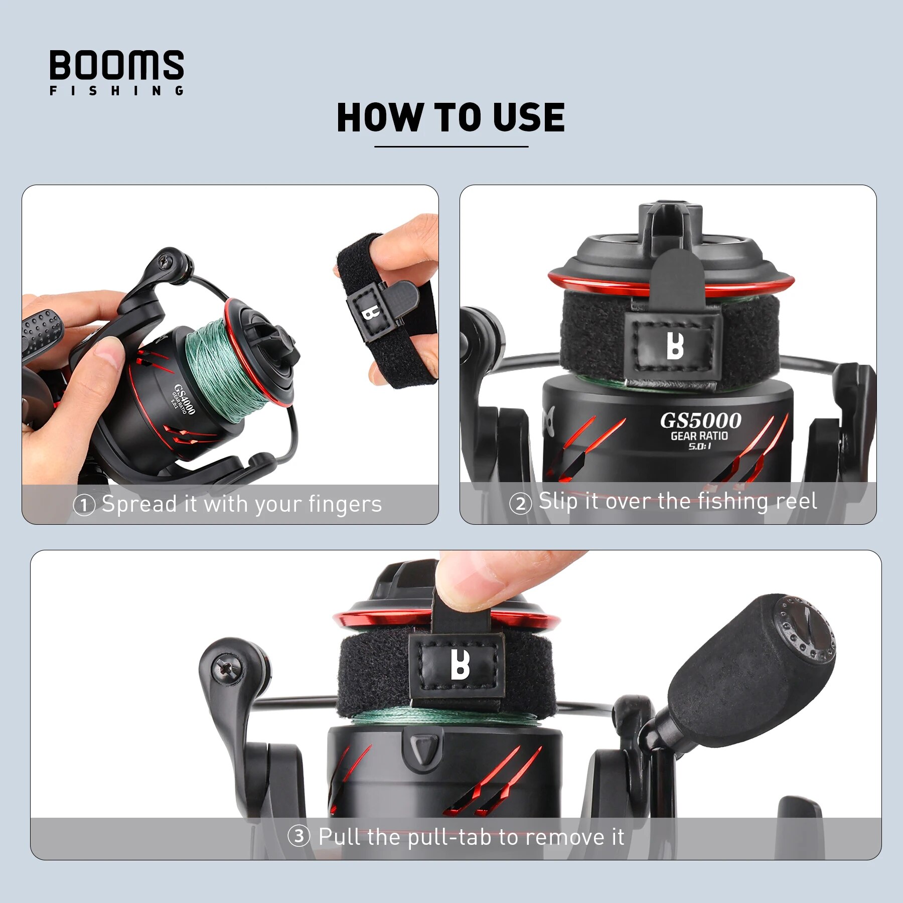 Booms Fishing SB1 4Pcs mulinel - Fishing Line Spool recensione e prezzo